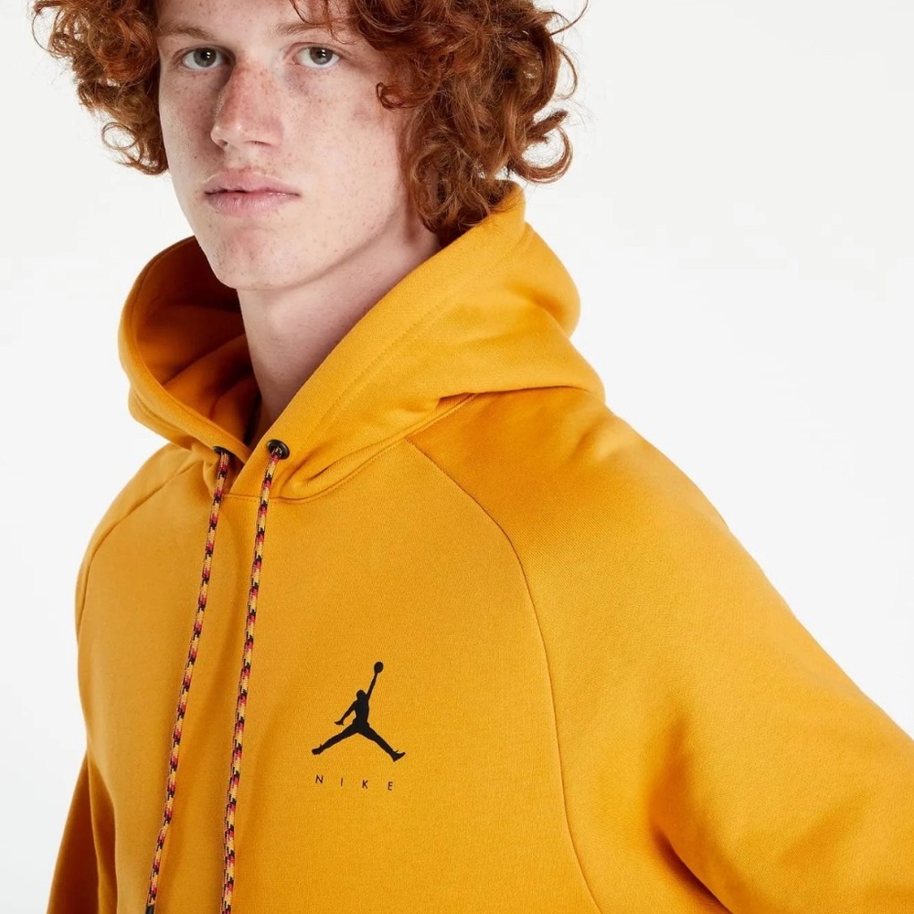 Jordan Men's Jumpman Fleece Pullover Hoodie Brown XL
